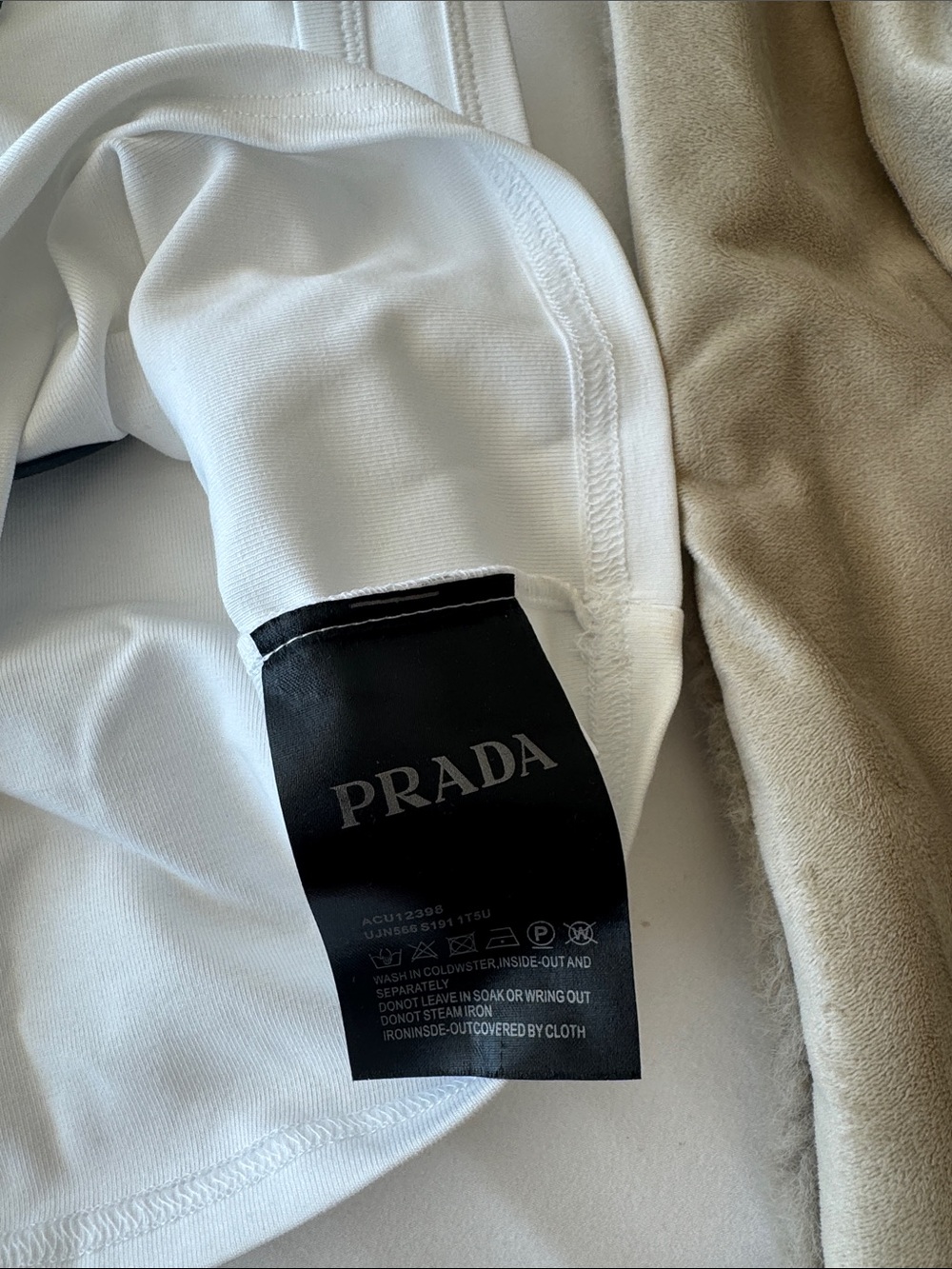 Prada Jersey Cropped Top - Picture 4 of 5